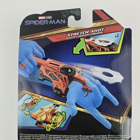 Hashbro Marvel Spider-Man Stretch Shot Blaster, Stretch Shot Role Play Toy - Picture 7 of 10